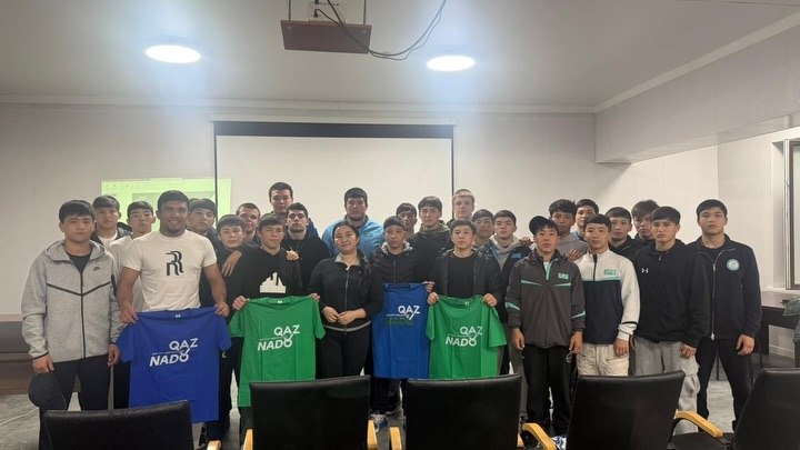 «Спорттағы антидопинг» тақырыбында грек-рим күресі құрама спортшыларына (кадеттер) және жаттықтырушыларға дәріс өткізілді