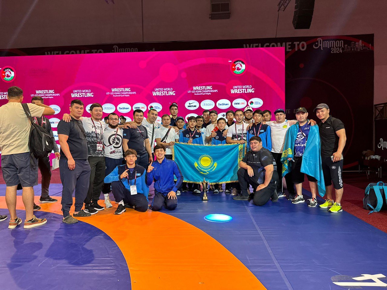 Результаты 2-го дня чемпионата Азии U17 по вольной борьбе в городе Амман (Иордания)