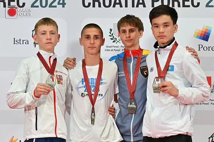 Каратэден (WKF) Хорватияның Пореч қаласында өтіп жатқан әлемдік рейтингілік Youth League жарысының үшінші күні ел қоржыны тағы 2 қола жүлдемен толықты