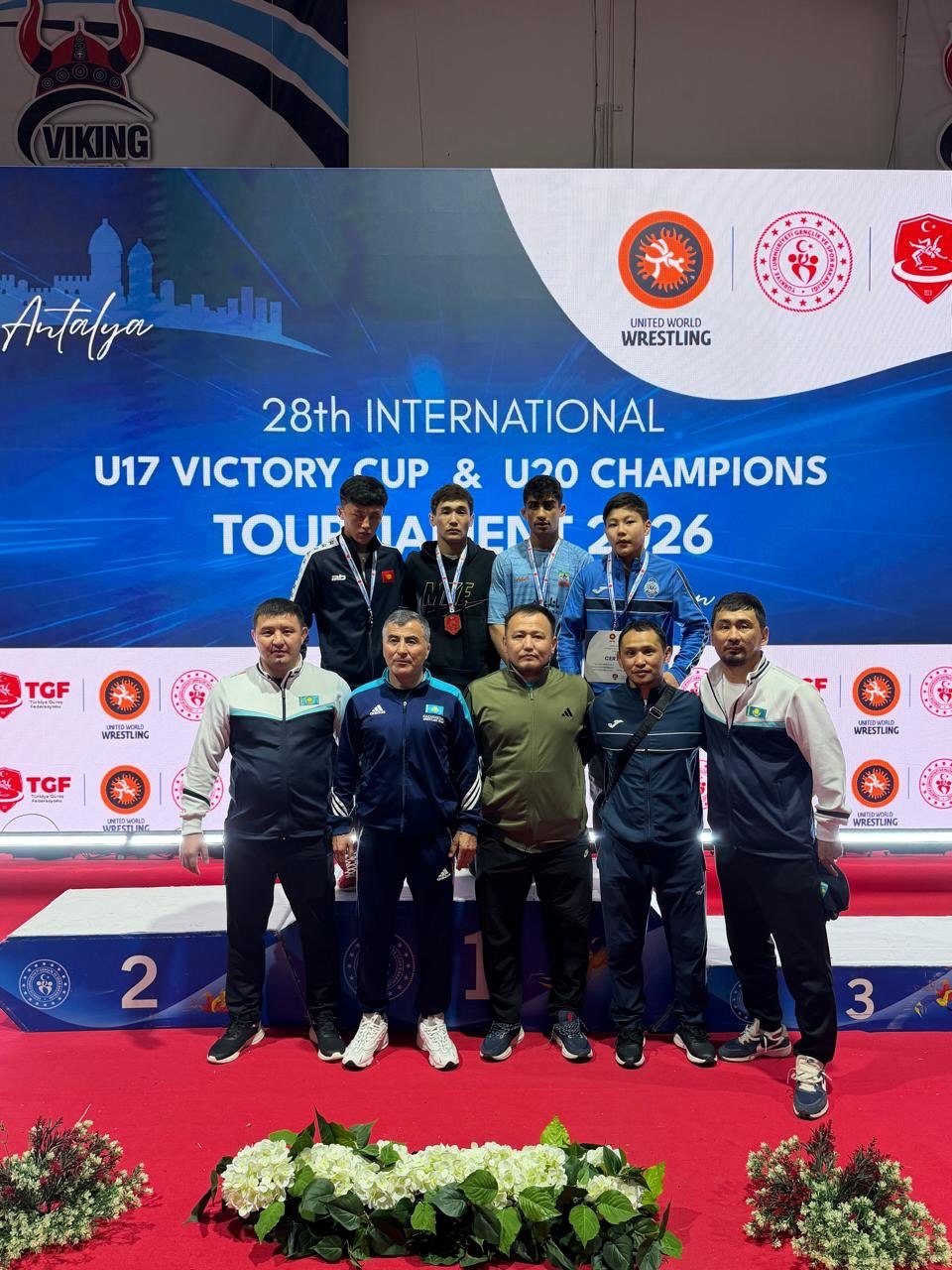 Грек-рим күресінен жастар арасында халықаралық жарыс нәтижесі