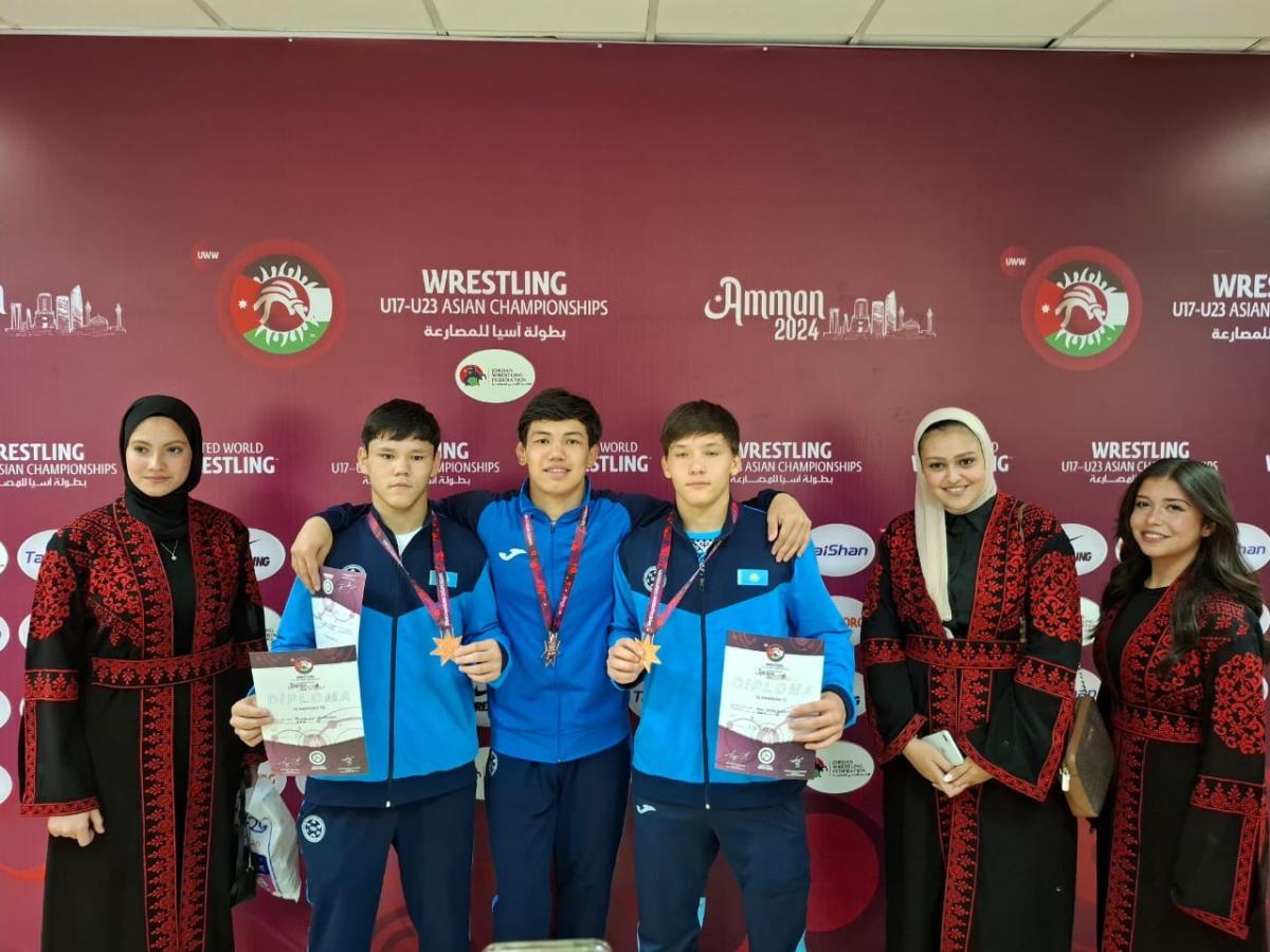 Иорданияда еркін күресінен U17 Азия чемпионатының  1-ші күннің нәтижелері