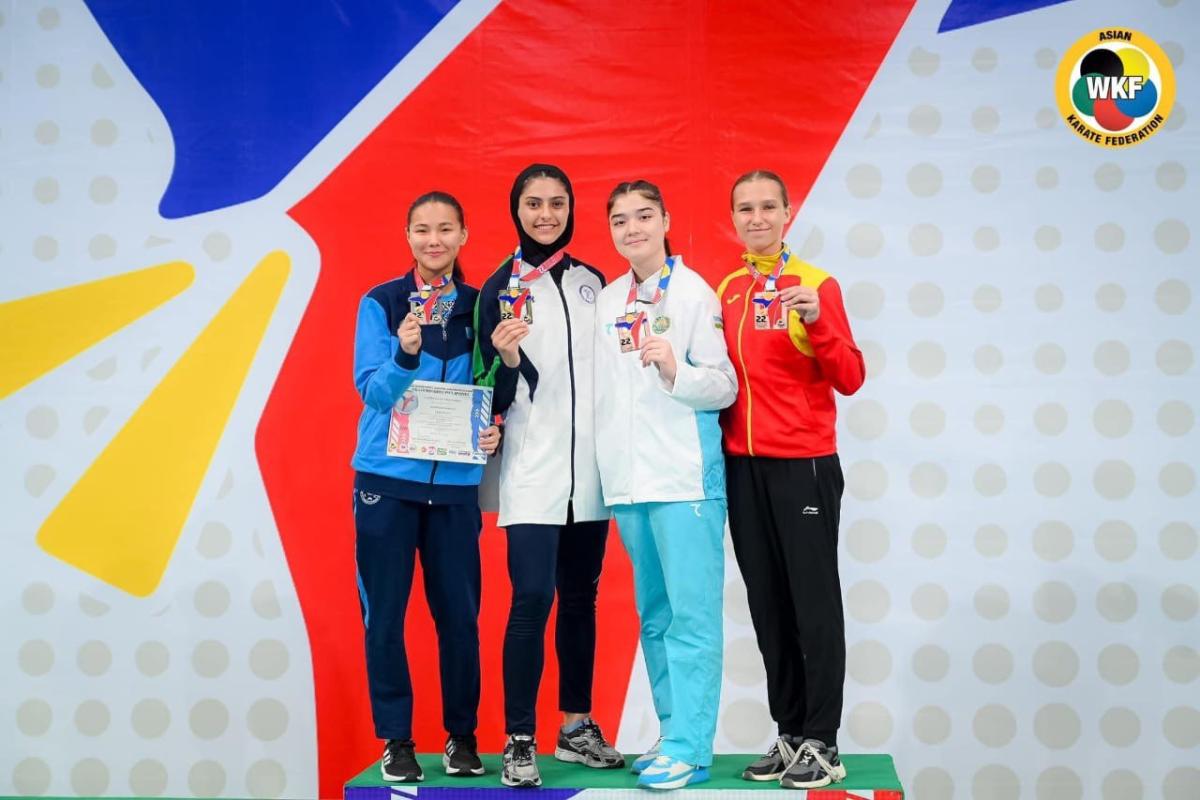 19-26 тамыз аралығында Манила қ. каратэ WKF юниорлар арасында Азия чемпионатының нәтижелері